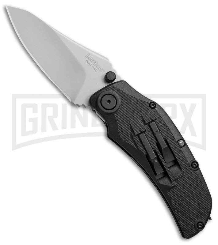 Kershaw Payload Folding 3.375" Knife W/ 5-Bit Screwdriver Set - Bead Blast 1 Kershaw Payload Folding 3.375" Knife W/ 5-Bit Screwdriver Set - Bead Blast