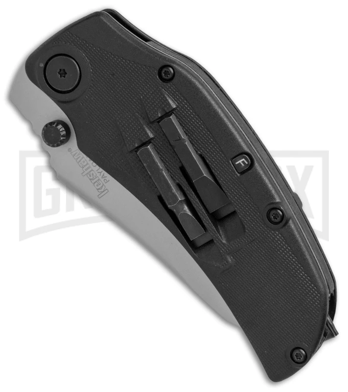 Kershaw Payload Folding 3.375" Knife W/ 5-Bit Screwdriver Set - Bead Blast 3 Kershaw Payload Folding 3.375" Knife W/ 5-Bit Screwdriver Set - Bead Blast - Image 3