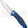 Kershaw Sinkevich Atmos Liner Lock Knife Blue G-10/Carbon Fiber Satin