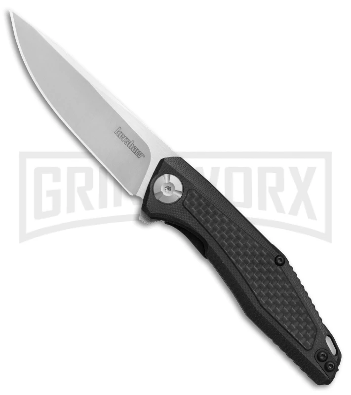 Kershaw Sinkevich Atmos Liner Lock Knife Black G-10/Carbon Fiber Satin 1 Kershaw Sinkevich Atmos Liner Lock Knife Black G-10/Carbon Fiber Satin