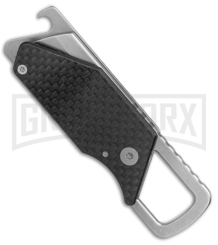 Kershaw Sinkevich Pub Carbon Fiber Folding Knife - Stonewash Plain 2 Kershaw Sinkevich Pub Carbon Fiber Folding Knife - Stonewash Plain - Image 2