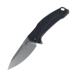 Kershaw Link Liner Lock Folding Knife Black Aluminum Handle Magnacut Plain Edge 1776BLKMAG
