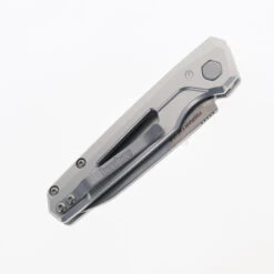 Kershaw Launch 11 Side Opening Auto Knife Raw Aluminum Handle CPM154 Reverse Tanto Plain Edge Stonewash Finish 7550RAW -Grind worx a829a1a1 13e6 4519 9987 670cd52b0d1e 31416.1749749436