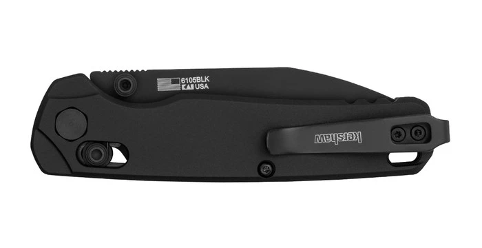 Kershaw Bel Air Pocket Knife Magnacut Blade Duraloc Black Aluminum Handle 6105BK 3 Kershaw Bel Air Pocket Knife Magnacut Blade Duraloc Black Aluminum Handle 6105BK - Image 3