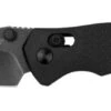 Kershaw Craze Folding Knife Black GFN Handle 8Cr13MoV Reverse Tanto Plain Black Blade KS8337