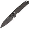 Kershaw Bel Air Folding Knife Gray Aluminum Handle Magnacut Plain Edge Blackwash Finish KS6105GRYBW
