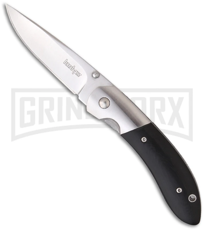 Kershaw Crown Folding Knife - Satin Plain 1 Kershaw Crown Folding Knife - Satin Plain