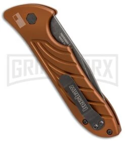 Kershaw Emerson Launch 5 Earth Brown Automatic Knife - Blackwash Plain 5 Kershaw Emerson Launch 5 Earth Brown Automatic Knife - Blackwash Plain -Grind worx kershaw emerson launch 5 FDE brown blackwash 7600EBBW BHQ 37823 jr side large