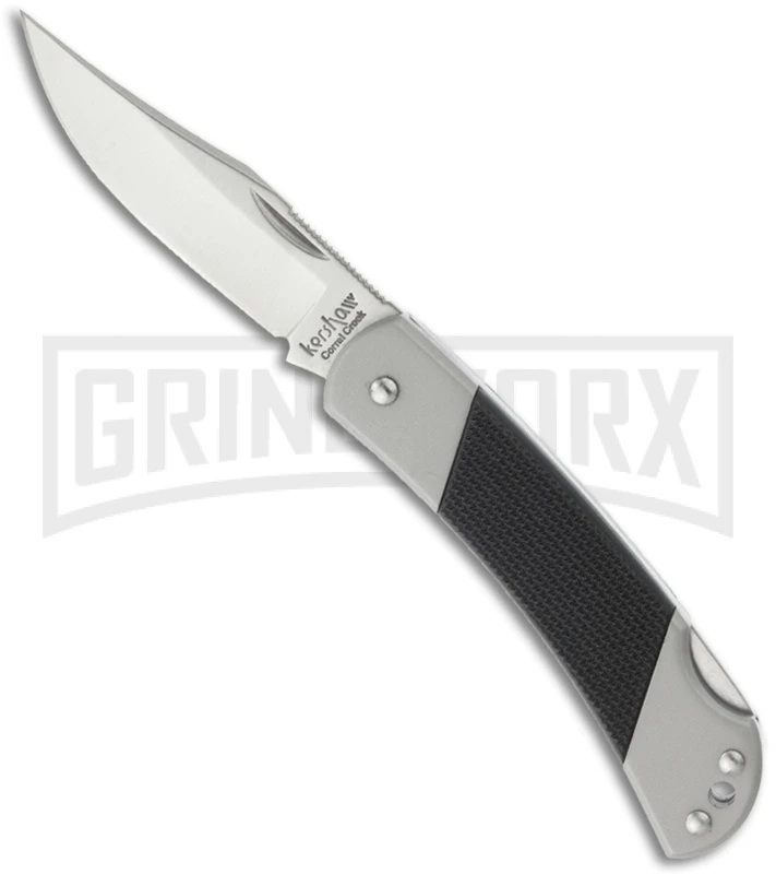Kershaw Corral Creek Pocket Knife - Satin Plain 1 Kershaw Corral Creek Pocket Knife - Satin Plain