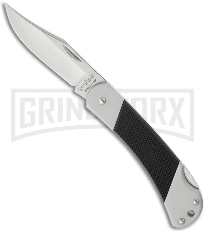 Kershaw Knives Wild Cat Ridge Folding Knife - Satin Plain 1 Kershaw Knives Wild Cat Ridge Folding Knife - Satin Plain