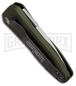 Kershaw Launch 4 OD Green Automatic Knife CA Legal - Stonewash Plain 8 Kershaw Launch 4 OD Green Automatic Knife CA Legal - Stonewash Plain -Grind worx kershaw launch 4 od green sw 7500olsw BHQ 36946 dl side large