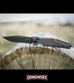 Kershaw Launch 7 Galyean Gray Automatic Knife - Black Plain 10 Kershaw Launch 7 Galyean Gray Automatic Knife - Black Plain -Grind worx kershaw launch 7 7900GRYBLK BHQ 52153 dl large