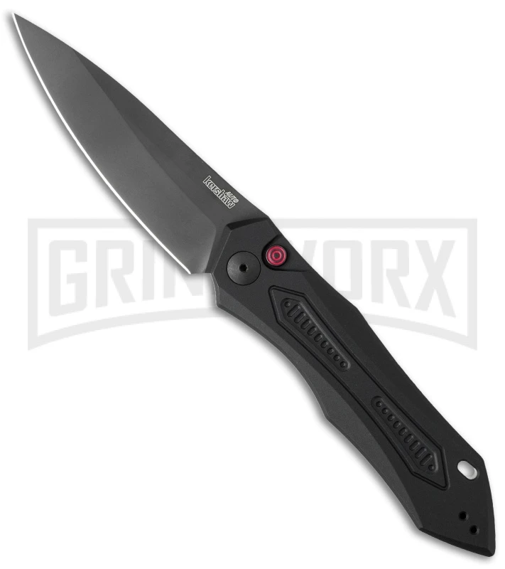Kershaw Launch 6 Automatic Knife - Black Plain 1 Kershaw Launch 6 Automatic Knife - Black Plain