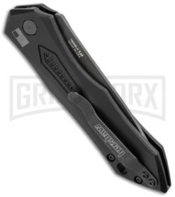 Kershaw Launch 6 Automatic Knife - Black Plain 5 Kershaw Launch 6 Automatic Knife - Black Plain -Grind worx kershaw launch auto blk 7800blk side cm large