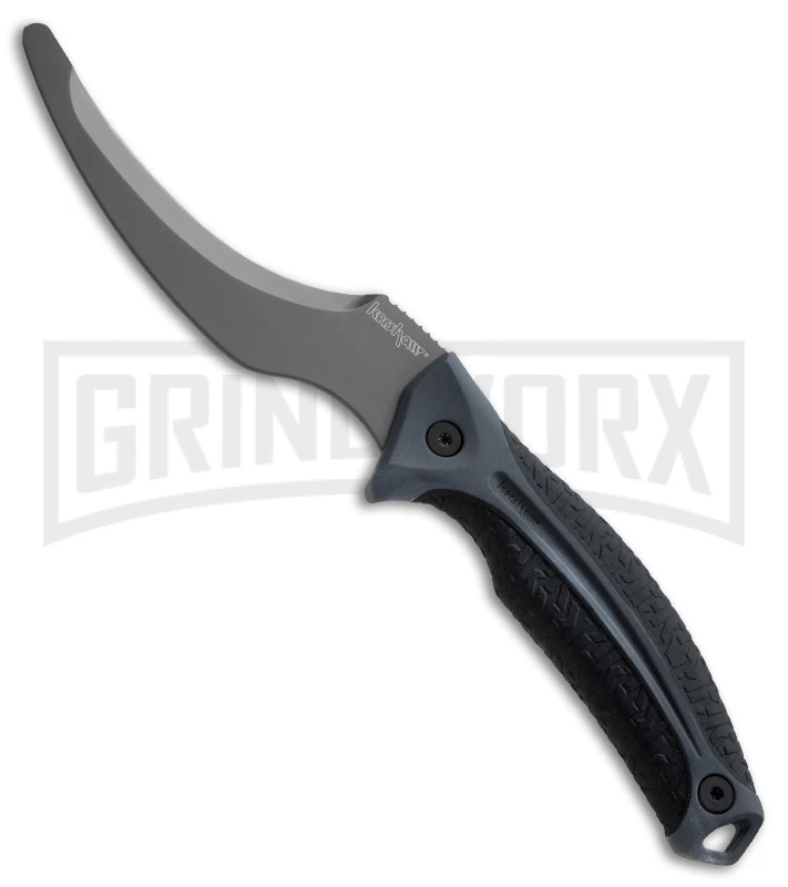 Kershaw LoneRock ZipIt Pro Fixed Blade Knife - Gray Plain 1 Kershaw LoneRock ZipIt Pro Fixed Blade Knife - Gray Plain