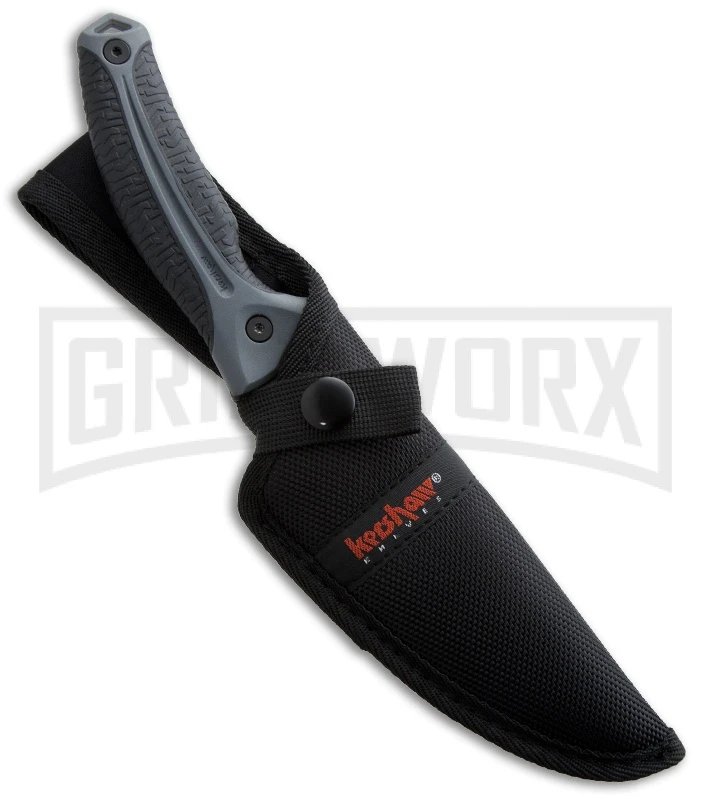 Kershaw LoneRock ZipIt Pro Fixed Blade Knife - Gray Plain 2 Kershaw LoneRock ZipIt Pro Fixed Blade Knife - Gray Plain - Image 2