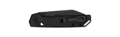 Kershaw Mini Iridium Folding Knife Black Aluminum Handle D2 Reverse Tanto Plain Black Blade 2051RBLK 5 Kershaw Mini Iridium Folding Knife Black Aluminum Handle D2 Reverse Tanto Plain Black Blade 2051RBLK -Grind worx rbr 2 15311.1737651426